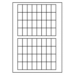 21 x 33 mm 100 feuilles p.boîte