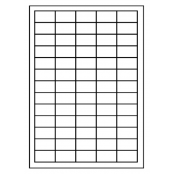 38 x 21 mm 100 feuilles p.boîte