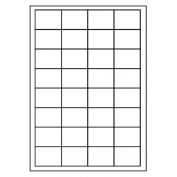 48 x 35 mm 100 feuilles p.boîte