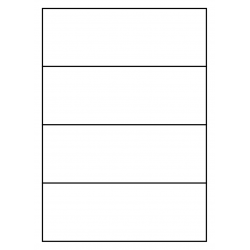 210 x 74 mm 200 feuilles p.boîte