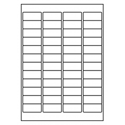 48 x 21 mm 100 feuilles p.boîte