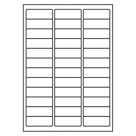 63 x 23 mm 200 feuilles p.boîte