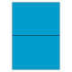 210 x 148 mm 100 feuilles p.boîte BLEU
