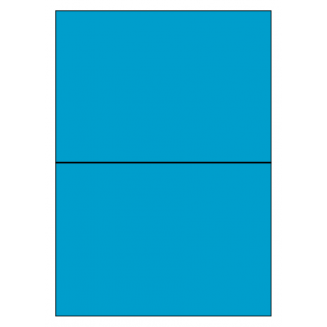 210 x 148 mm 100 feuilles p.boîte BLEU