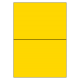 210 x 148 mm 100 feuilles p.boîte JAUNE