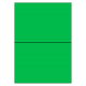 210 x 148 mm 100 feuilles p.boîte VERT