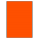 210 x 296 mm  100 sheets p. box ORANGE FLUO