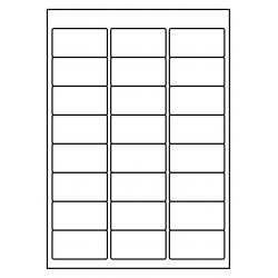63 x 34 mm 200 feuilles p.boîte