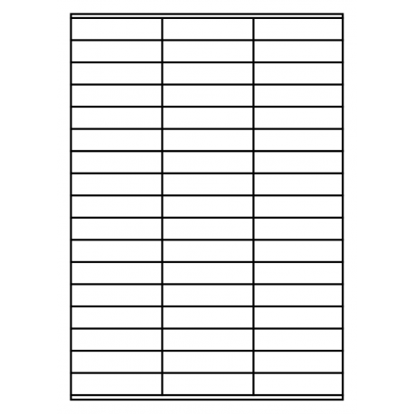 70 x 17 mm 100 feuilles p.boîte