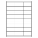 70 x 35 mm 100 feuilles p.boîte