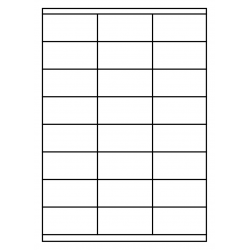 70 x 35 mm 100 feuilles p.boîte