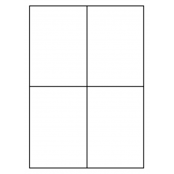 105 x 148 mm 400 feuilles p.boîte