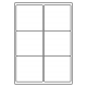 99 x 93 mm 200 feuilles p.boîte