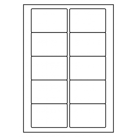 85 x 55 mm 100 feuilles p.boîte