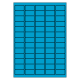 38 x 21 mm 100 feuilles p.boîte BLEU