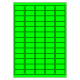 63 x 38 mm 100 feuilles p.boîte VERT FLUO