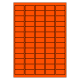 38 x 21 mm 100 p.boîte ORANGE FLUO