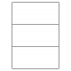210 x 98 MM 1.000 feuilles DHL COMMON-LABEL pour laser