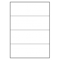 Cartes de rayonnage 100 feuilles p.boîte a 4 cartes