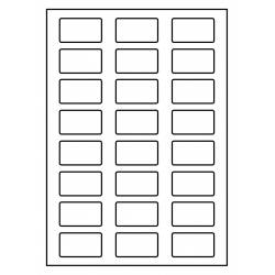 50 x 29 mm 100 feuilles p.boîte