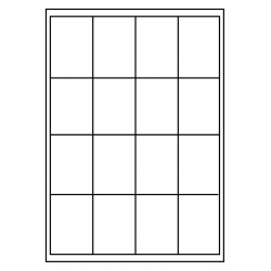 50 x 70 mm 100 feuilles p.boîte