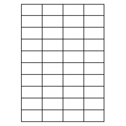 52 x 30 mm 100 feuilles p.boîte