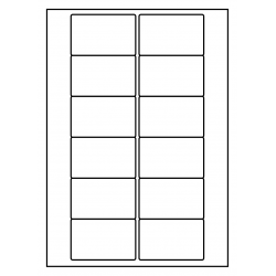76 x 47 mm 100 feuilles p.boîte