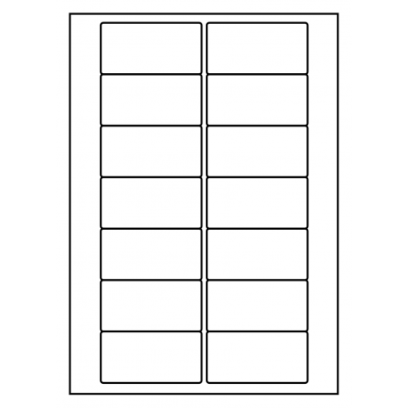 80 x 40 mm 200 feuilles p.boîte