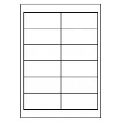 97 x 42 mm 200 feuilles p.boîte
