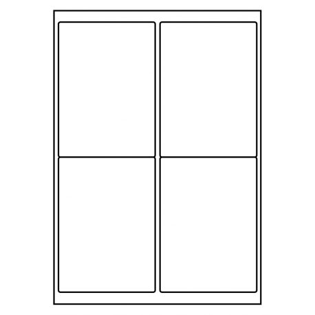 99 x 136 mm 200 feuilles p.boîte