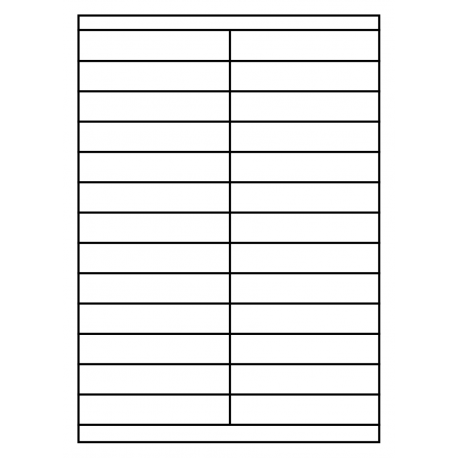 105 x 21 mm 100 feuilles p.boîte