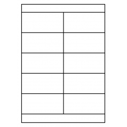 105 x 50 mm 200 feuilles p.boîte