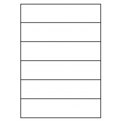 210 x 49 mm 200 feuilles p.boîte