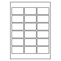 63 x 38 mm 100 feuilles p.boîte MasterAdres