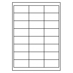 66 x 33 mm 100 feuilles p.boîte