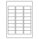 60 x 30 mm 100 feuilles p.boîte