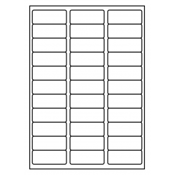 63,5 x 25,4 mm 200 feuilles p.boîte