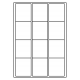 63 x 72 mm 200 feuilles p.boîte