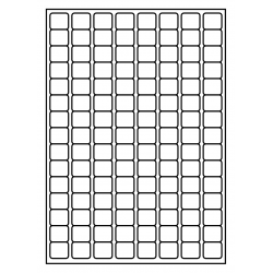 23 x 19 mm 100 feuilles p.boîte