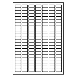 25 x 12 mm 100 feuilles p.boîte