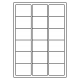 63 x 46 mm 200 feuilles p.boîte
