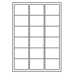 63 x 46 mm 200 feuilles p.boîte