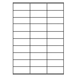 70 x 29 mm 200 feuilles p.boîte