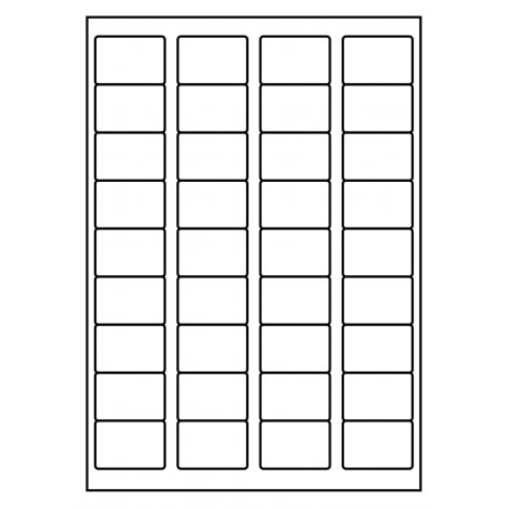 45 x 30 mm 200 feuilles p.boîte Poly-Master-Vinyl