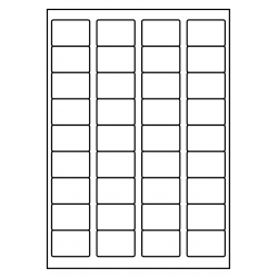 45 x 30 mm 100 feuilles p.boîte