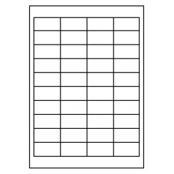 48 x 25 mm 100 feuilles p.boîte