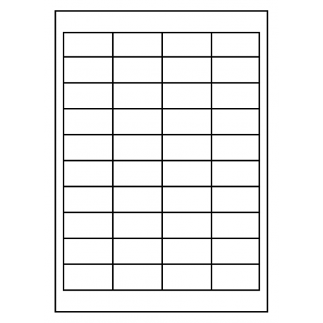 48 x 25 mm 100 feuilles p.boîte