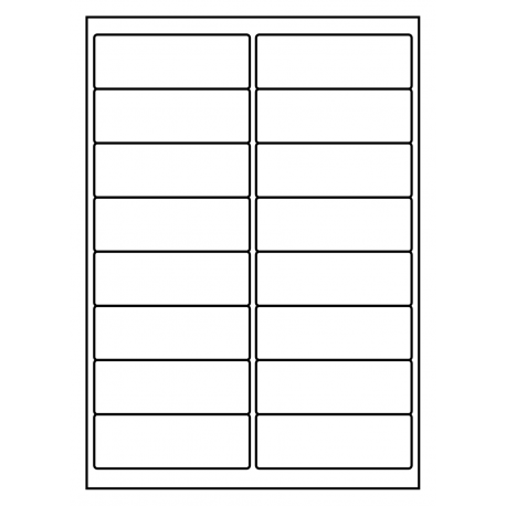 99 x 34 mm 200 feuilles p.boîte Poly-Master-Vinyl