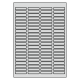 46 x 11 mm 50 feuilles p.boîte Aluminium