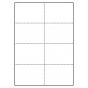 Cartes avec micro-perforation pour badges 105 x 74 mm